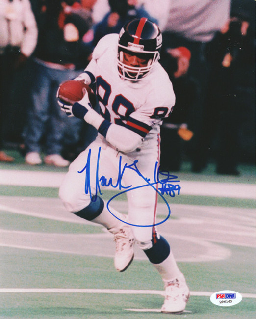 Mark Jackson Autographed 8x10 Photo New York Giants PSA/DNA #Q96163