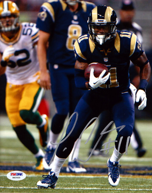 Tavon Austin Autographed 8x10 Photo Los Angeles Rams PSA/DNA Stock #74215