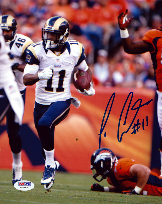 Tavon Austin Autographed 8x10 Photo Los Angeles Rams PSA/DNA Stock #74216