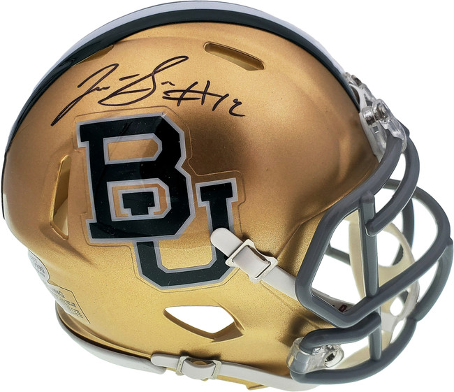 Josh Gordon Autographed Baylor Bears Gold Speed Mini Helmet Beckett BAS Stock #131616