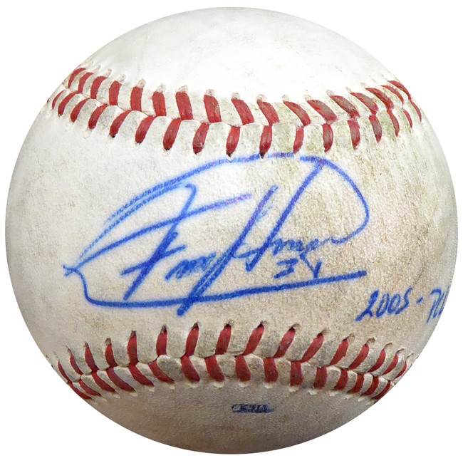 Felix Hernandez Autographed Official 2005 PCL Game Used Baseball Seattle Mariners PSA/DNA ITP #4A52829