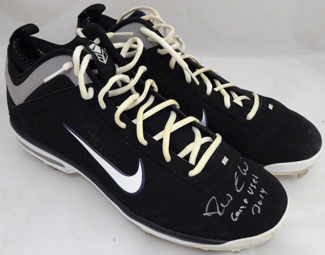 Robinson Cano Autographed Seattle Mariners Game Used Nike Baseball Cleats With Signed Certificate "2014 Game Used" SKU #138705