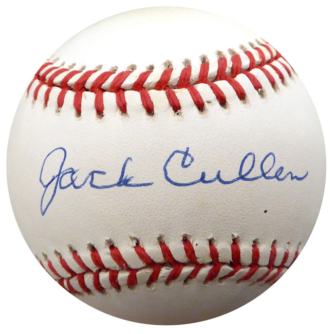 Jack Cullen Autographed Official AL Baseball New York Yankees Beckett BAS #F26322