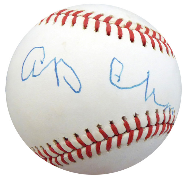 A.B. AB "Happy" Chandler Autographed Official NL Baseball Commissioner Beckett BAS #F26367