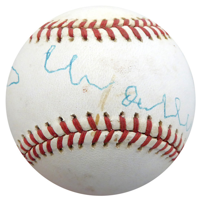 A.B. AB "Happy" Chandler Autographed Official AL Baseball Commissioner Beckett BAS #F26390