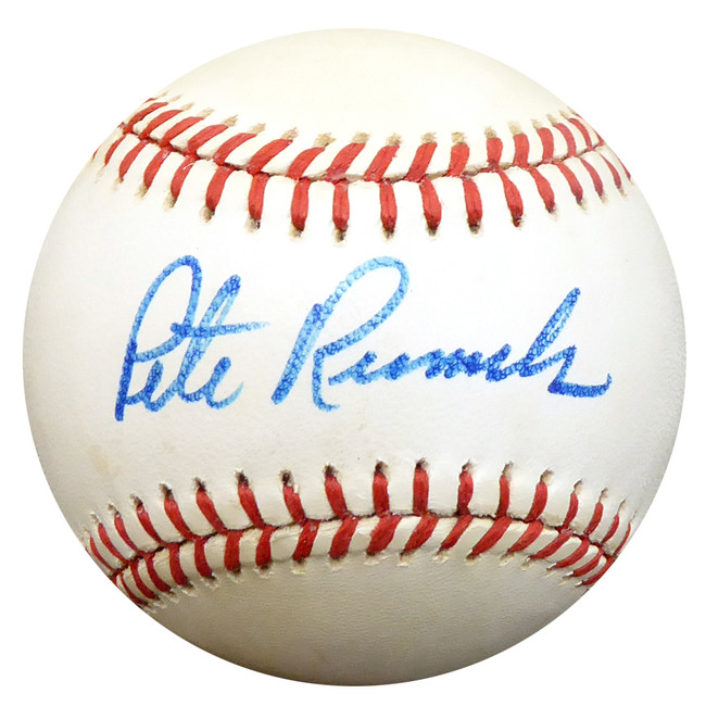 Pete Runnels Autographed Official NL Baseball Boston Red Sox Beckett BAS #F29873