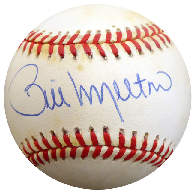Bill Melton Autographed Official AL Baseball Chicago White Sox Beckett BAS #F27013