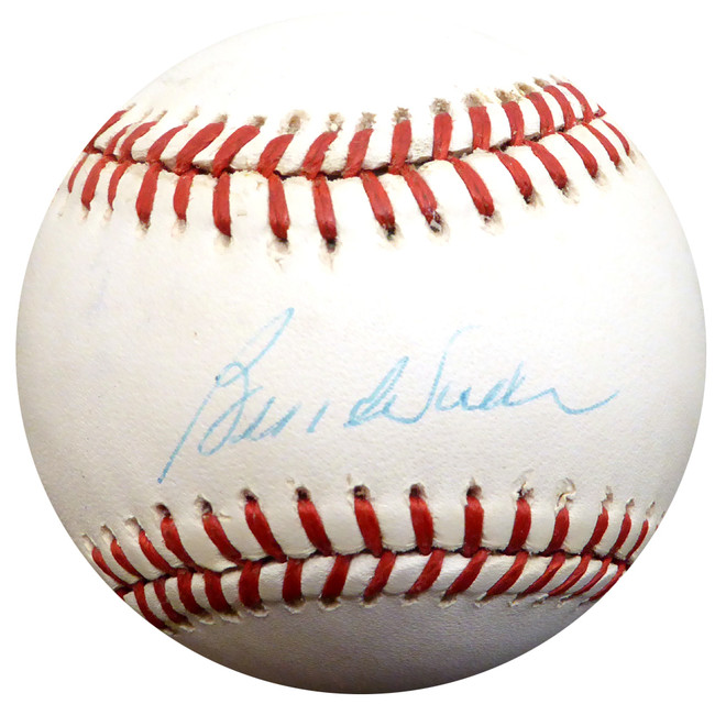 Ben Wade Autographed Official NL Baseball Brooklyn Dodgers Beckett BAS #E48573