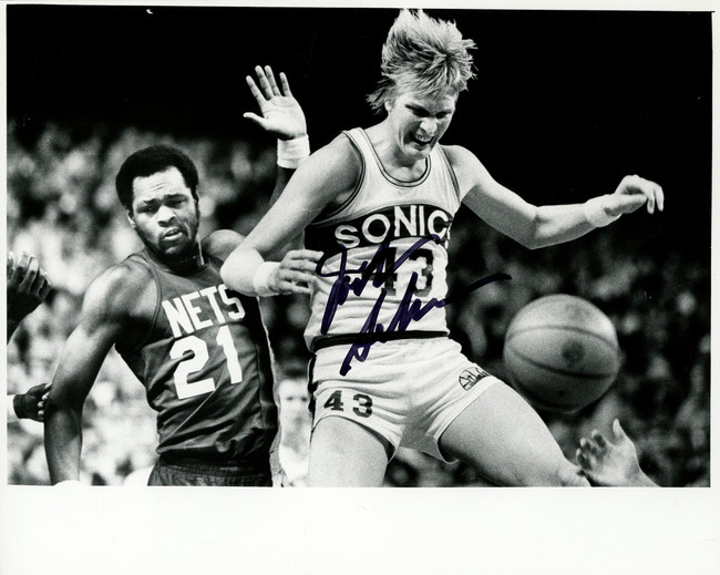 Jack Sikma Autographed 8x10 Photo Seattle Supersonics MCS Holo #70209