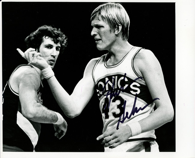 Jack Sikma Autographed 8x10 Photo Seattle Supersonics MCS Holo #70227