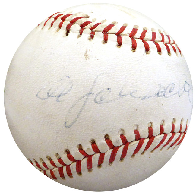 Al Schacht Autographed Official League Baseball Clown Prince Of Baseball Beckett BAS #H10687