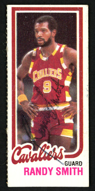 Randy Smith Autographed 1980-81 Topps Card #59 Cleveland Cavaliers SKU #150252