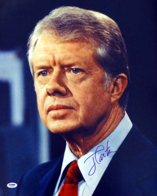 Jimmy Carter Autographed 16x20 Photo PSA/DNA #T14471