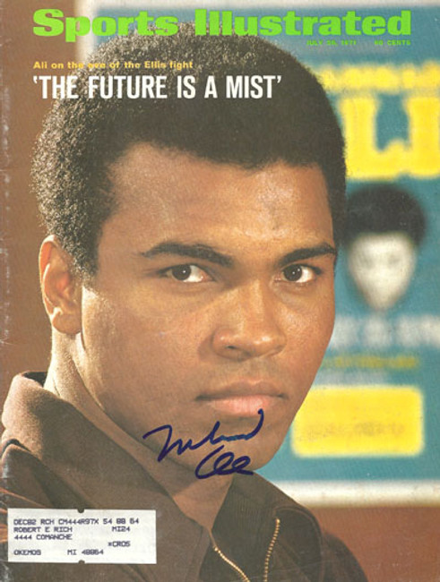 Muhammad Ali Autographed Sports Illustrated Magazine PSA/DNA #K78229