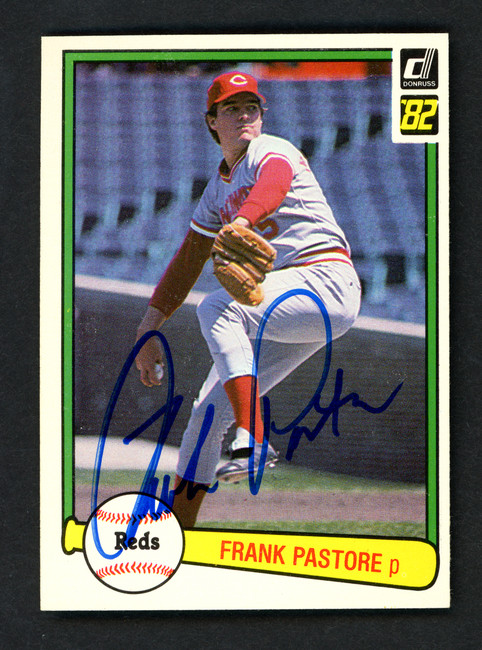 Frank Pastore Autographed 1982 Donruss Card #122 Cincinnati Reds SKU # 158585