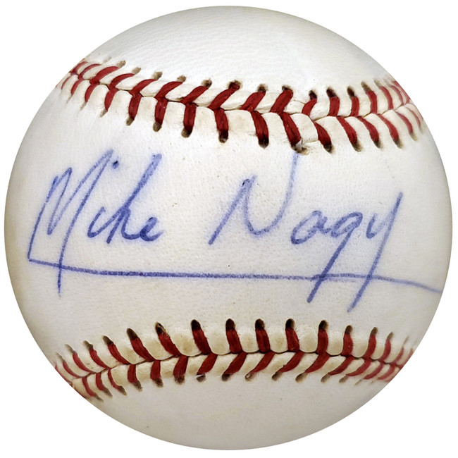 Mike Nagy Autographed Official Wilson Baseball Boston Red Sox PSA/DNA #Y29692