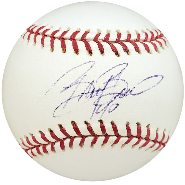 Britt Burns Autographed Official MLB Baseball Chicago White Sox Beckett BAS #S75002