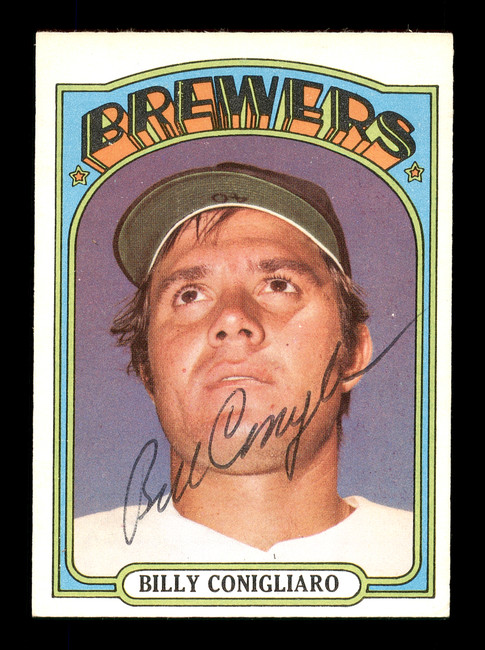 Billy Conigliaro Autographed 1972 O-Pee-Chee Card #481 Milwaukee Brewers SKU #169134