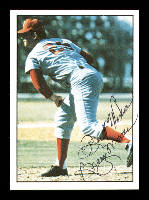 Barry Moore Autographed 1981 TCMA Card #360 Washington Senators "Best Wishes" SKU #171831