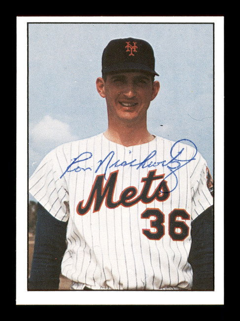 Ron Nischwitz Autographed 1981 TCMA Card #380 New York Mets SKU #171854