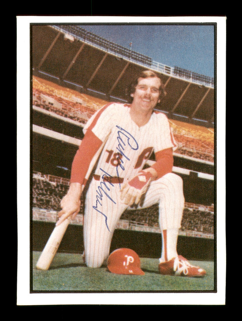 Richie Hebner Autographed 1978 SSPC Card #35 Philadelphia Phillies SKU #172255