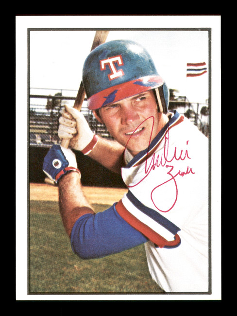 Richie Zisk Autographed 1978 SSPC Card #98 Texas Rangers SKU #172295
