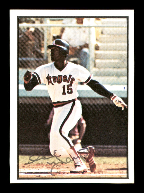 Ike Hampton Autographed 1978 SSPC Card #196 California Angels SKU #172347