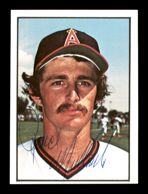Rance Mulliniks Autographed 1978 SSPC Card #216 California Angels SKU #172358