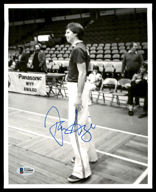 Danny Ange Autographed 8x10 Photo Boston Celtics Vintage Beckett BAS #T29060