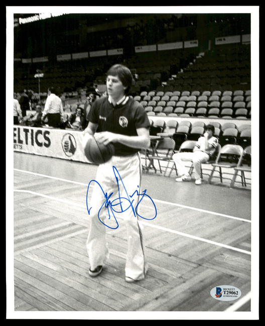 Danny Ange Autographed 8x10 Photo Boston Celtics Vintage Beckett BAS #T29062