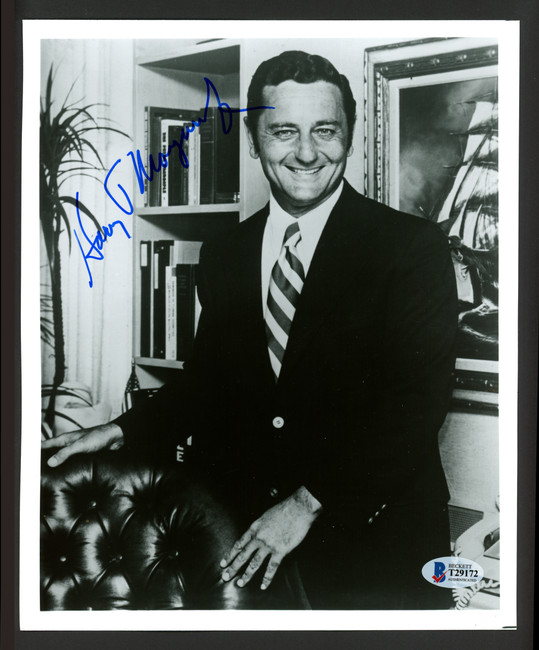 Harry T. Mangurian Jr. Autographed 8x10 Photo Boston Celtics Owner Beckett BAS #T29172