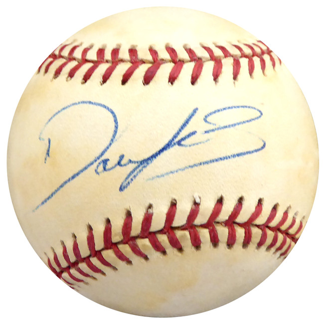 Darren Lewis Autographed Official AL Baseball San Francisco Giants, Boston Red Sox Beckett BAS #S78746