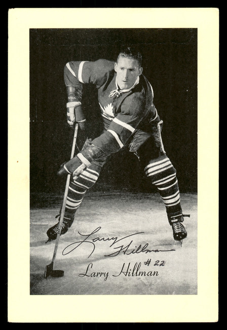 Larry Hillman Autographed 1944-63 Beehive Group 2 4.5x6.5 Photo Toronto Maple Leafs SKU #176673