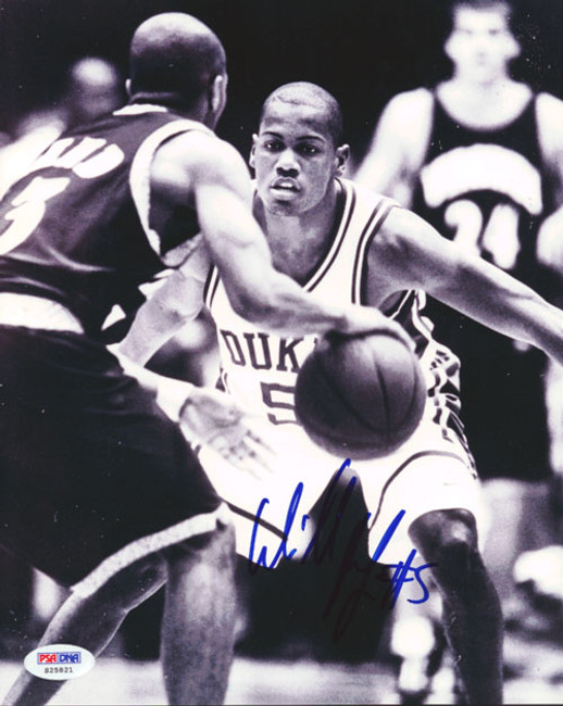 William Avery Autographed 8x10 Photo Duke Blue Devils PSA/DNA #S25821