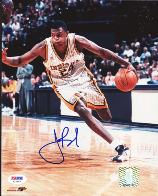 Jonathan Bender Autographed 8x10 Photo Indiana Pacers PSA/DNA #S25866