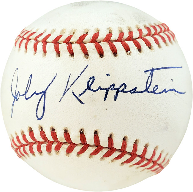 Johnny Klippstein Autographed Official NL Baseball Chicago Cubs, Los Angeles Dodgers PSA/DNA #C45429