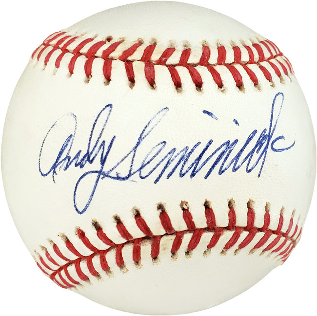 Andy Seminick Autographed Official NL Baseball Philadelphia Phillies PSA/DNA #F74051