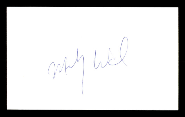 "Irish" Micky Ward Autographed 3x5 Index Card Boxing Champ SKU #179764