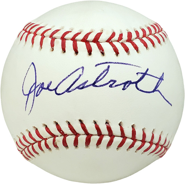 Joe Astroth Autographed Official MLB Baseball Philadelphia A's Beckett BAS #V68153