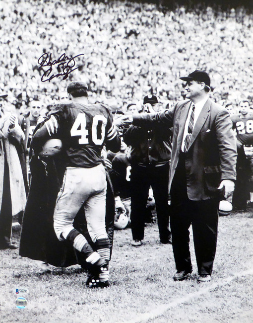 Howard "Hopalong" Cassidy Autographed 16x20 Photo Ohio State Buckeyes Beckett BAS #V06743