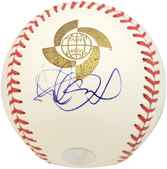 Ichiro Suzuki Autographed Official 2009 WBC Baseball Japan vs. Korea IS Holo SKU #192228