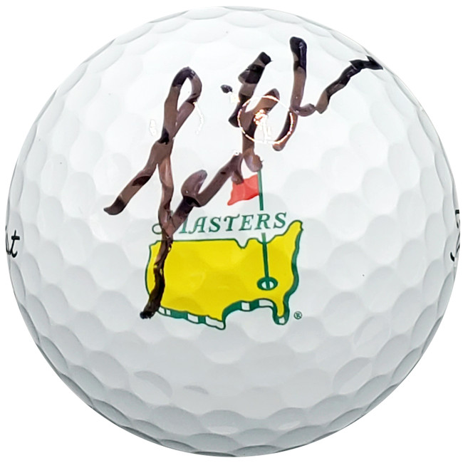 Lee Elder Autographed Titleist Masters Logo Pro V1 Golf Ball Beckett BAS Stock #198872