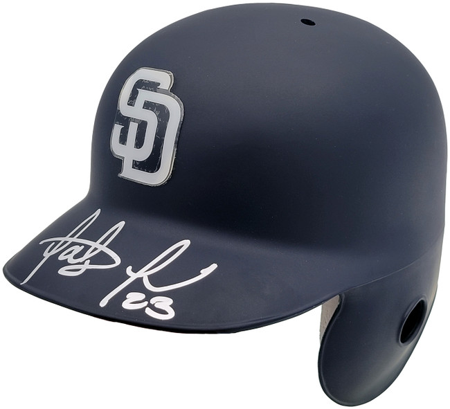 Fernando Tatis Jr. Autographed San Diego Padres Flat Matte Blue On Field Authentic Batting Helmet JSA Stock #201907