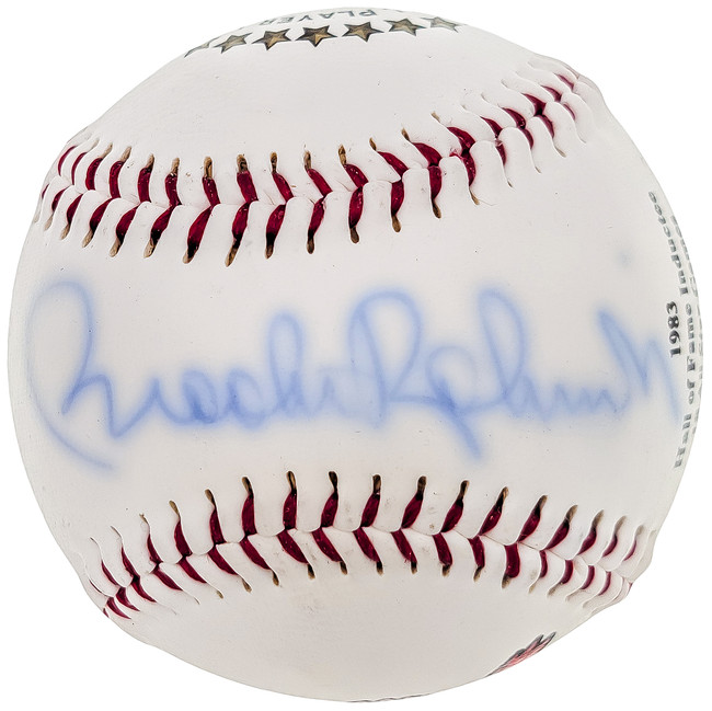 Brooks Robinson Autographed Official Statball Logo Baseball Baltimore Orioles PSA/DNA #T43845