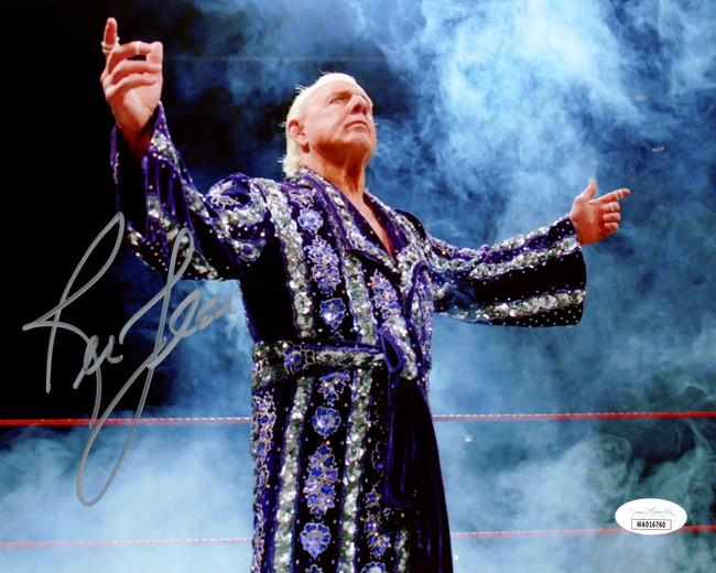 Ric Flair Autographed 8x10 Photo JSA Stock #203567