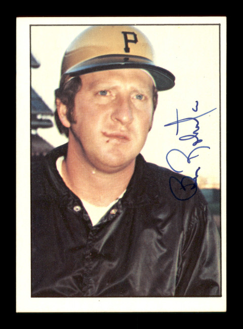 Bob Robertson Autographed 1975 SSPC Card #578 Pittsburgh Pirates SKU #204604