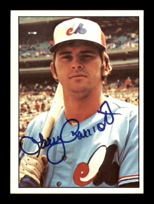 Larry Parrish Autographed 1975 SSPC Card #326 Montreal Expos SKU #204665
