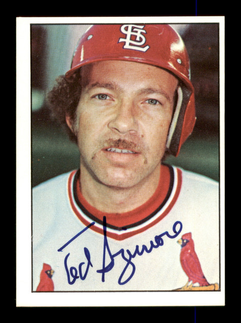 Ted Sizemore Autographed 1975 SSPC Card #284 St. Louis Cardinals SKU #204707