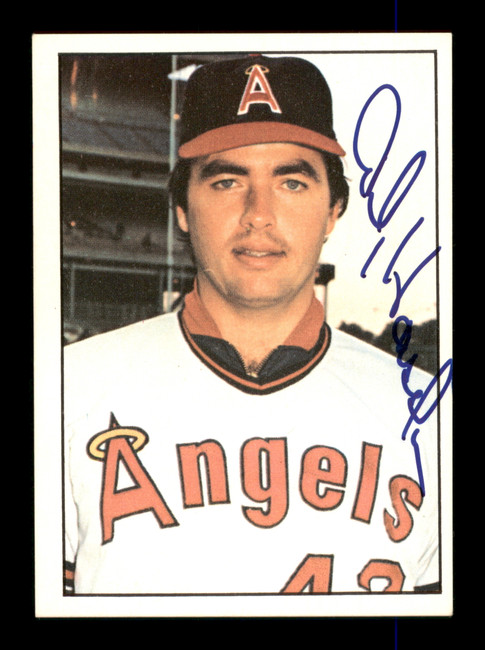 Andy Hassler Autographed 1975 SSPC Card #186 California Angels SKU #204732