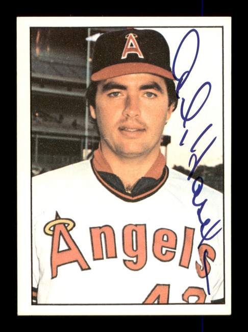 Andy Hassler Autographed 1975 SSPC Card #186 California Angels SKU #204733